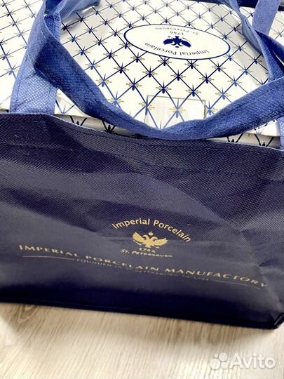 Тарелки кобальтовая сетка (набор 12шт)