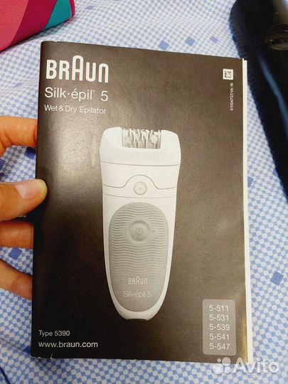 Эпилятор Braun silk epil 5 с насадками и зарядкой