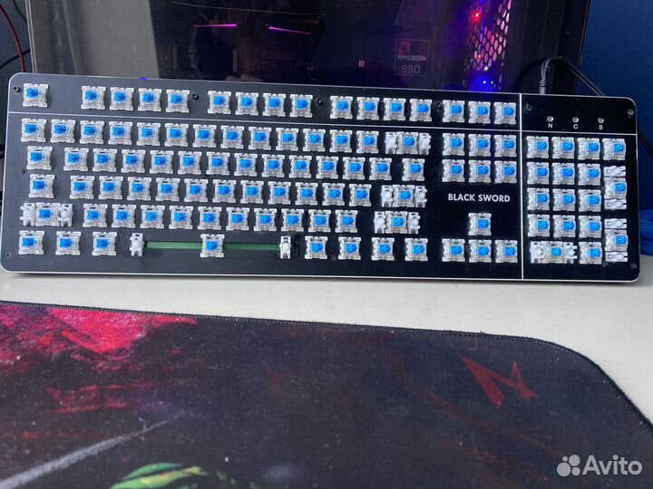 Игровая механическая клавиатура Dexp Black Sword