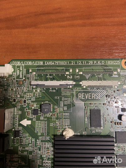 Eax64797003(1.2) EBR76823125 Lg 55la620v