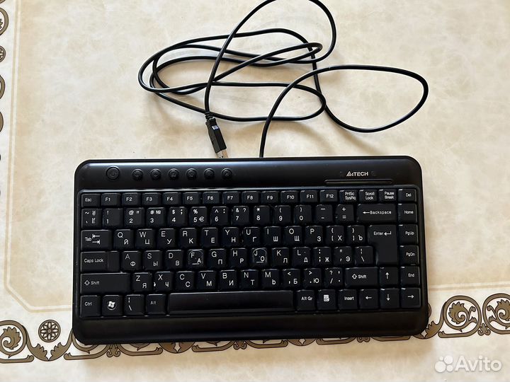 Клавиатура A4Tech KLS-5UP Black USB+PS/2