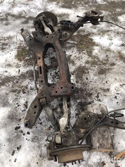 Задняя подвеска ниссан кашкай J10