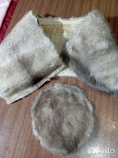 Мех норка крой шапка