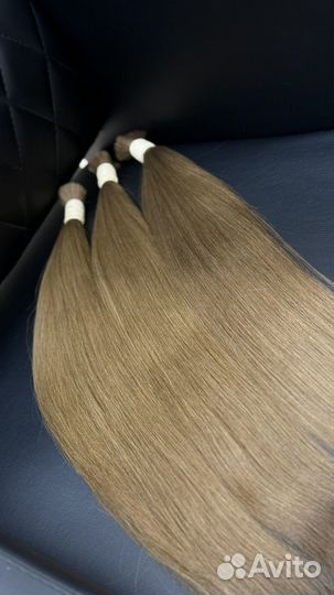 Волосы для наращивания 60 см русые