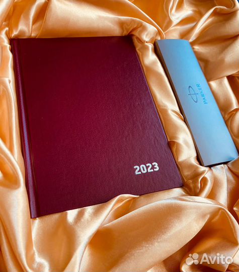 Подарочный набор ручка Parker и ежедневник