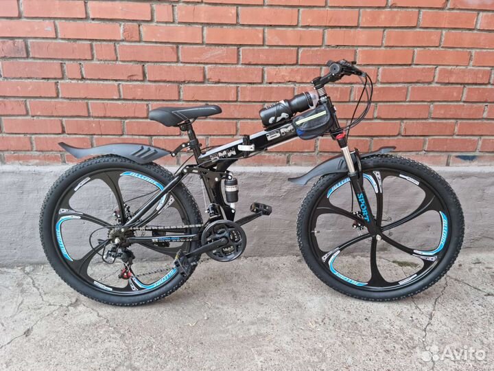 Велосипед на литых дисках