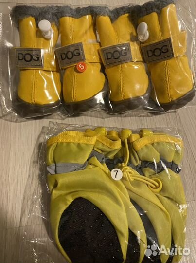 Обувь для собак новая