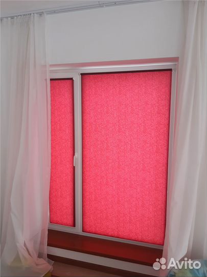 Шторы рулонные на заказ новые