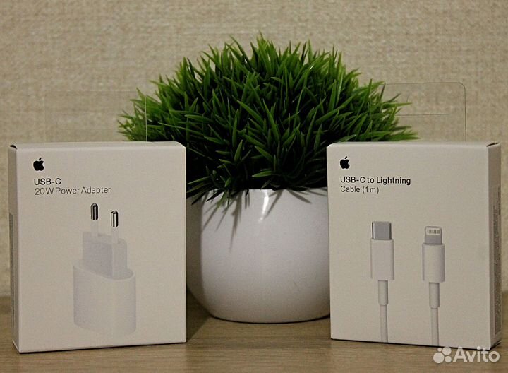Блок 20w + Кабель для iPhone original, гарантия