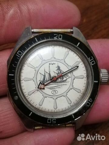 Часы восток амфибия 200м