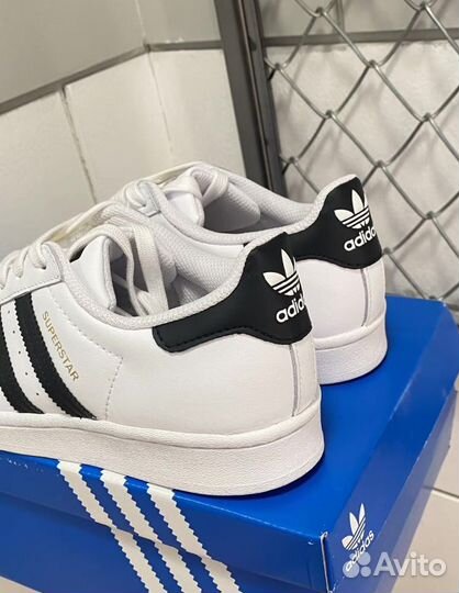 Adidas superstar белые оригинал