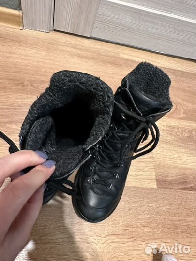 Кожаные Сапоги ecco