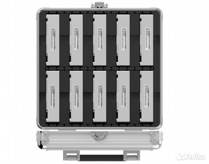 Бокс для хранения HDD Orico BSC35-10 (серебристый)