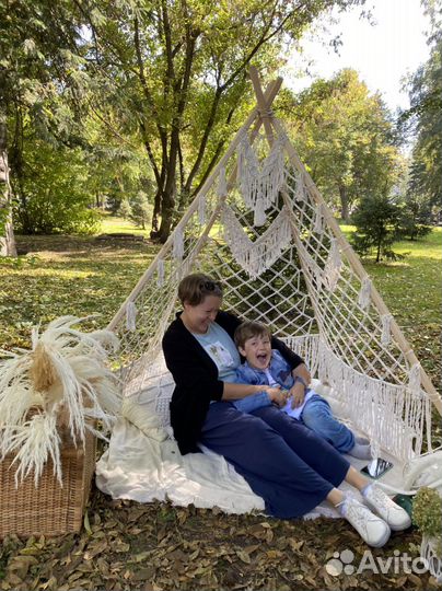 Вигвам макраме