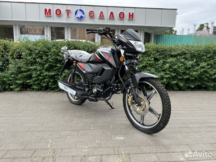 Новый мопед RS13 champ 125 кубов black edition