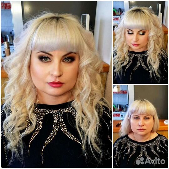Макияж, укладка