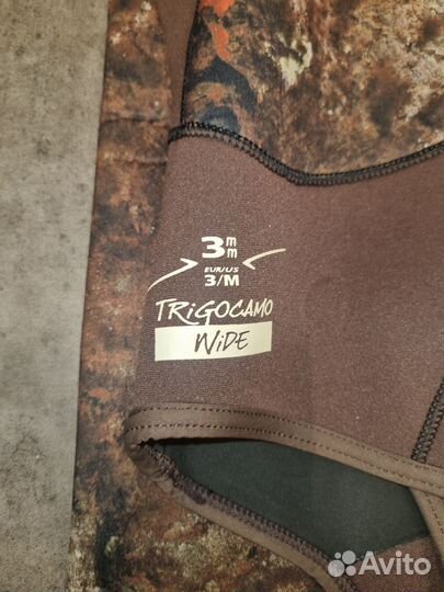 Гидрокостюм beuchat rocksea wide 3 мм