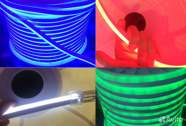 Неон светодиодный гибкий 220 вольт