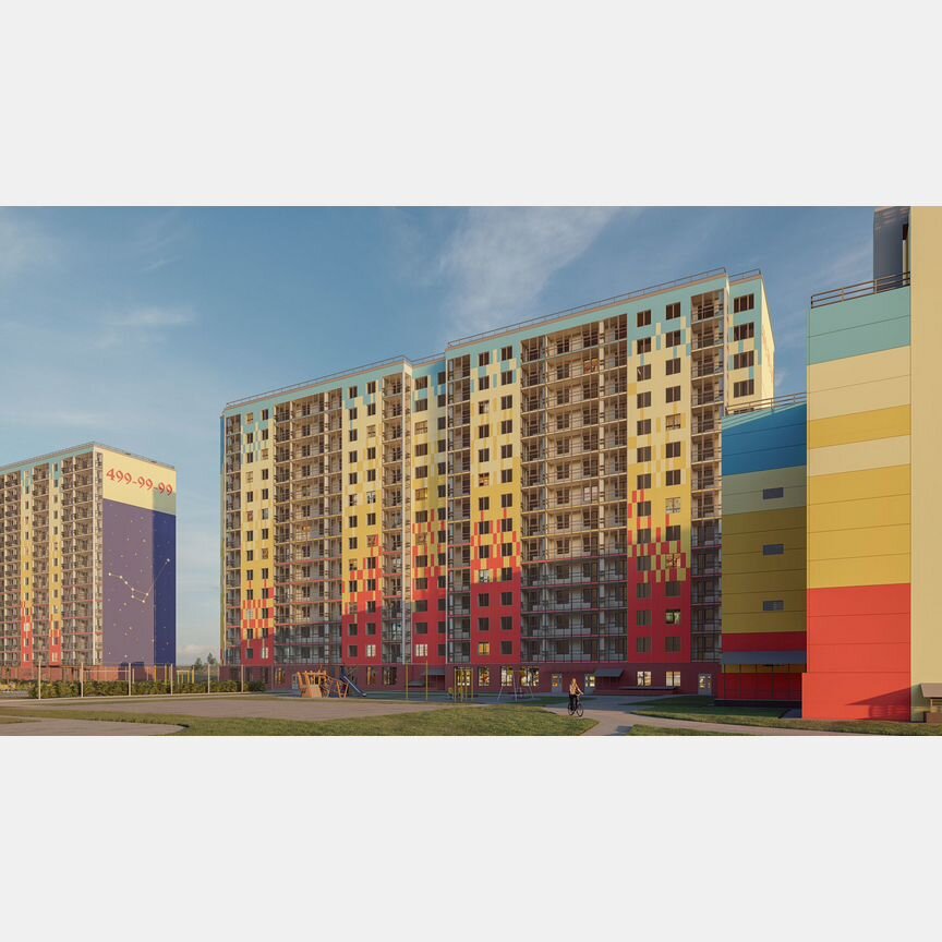 1-к. квартира, 41,6 м², 6/15 эт.
