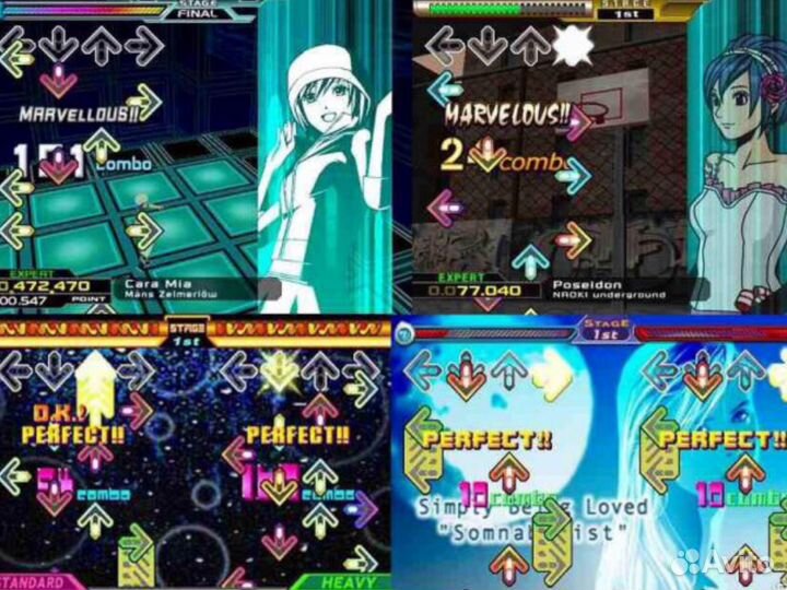 Dance Dance R. 6-дисков DDR PS2 новый