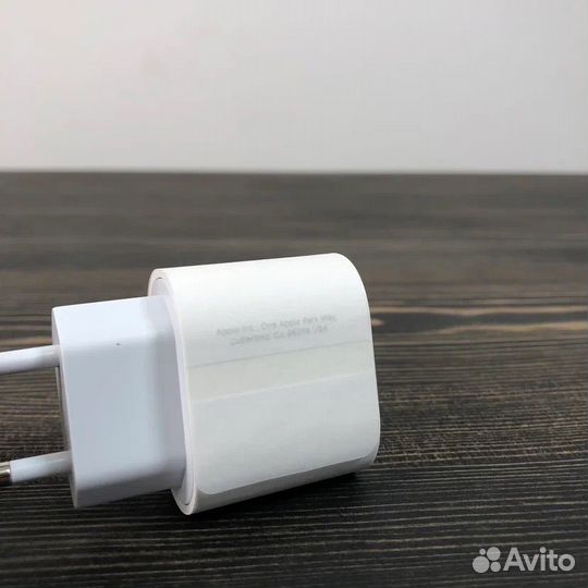 Блок питания apple 20w новый блок на айфон