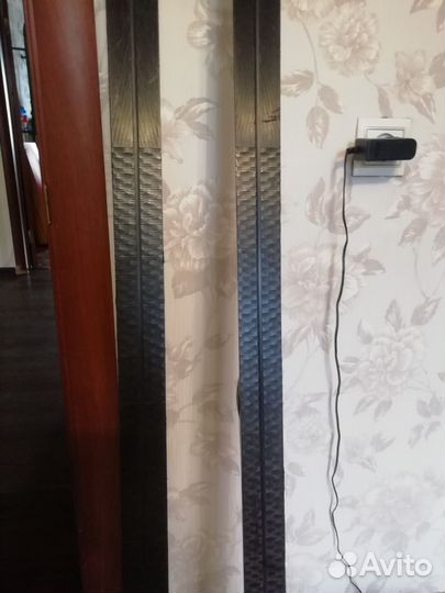 Лыжные ботинки salomon, детские. Длина лыж 150 см