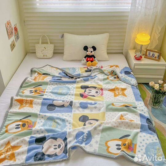 Пледы детские Disney с Микки Маусом