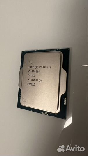 Процессор Intel i5 12400f новый