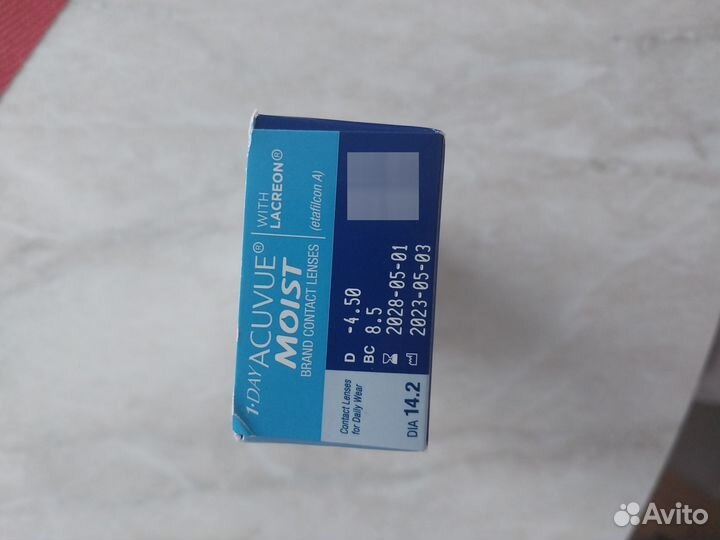 Линзы контактные acuvue однодневные