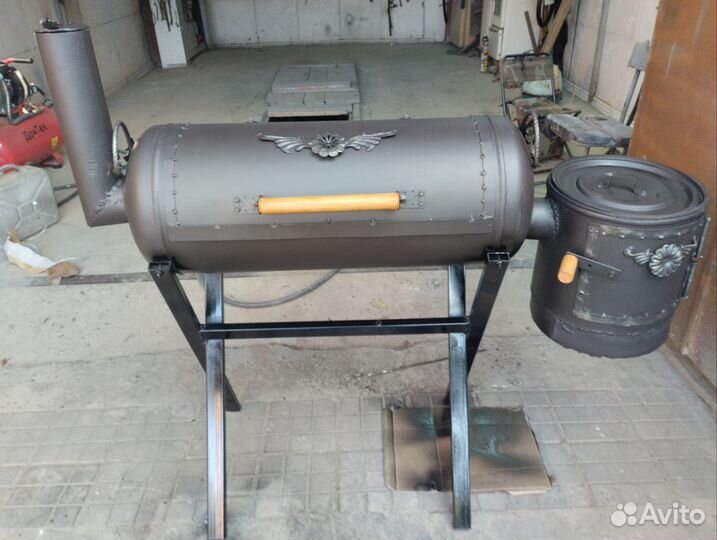 Мангал коптильня
