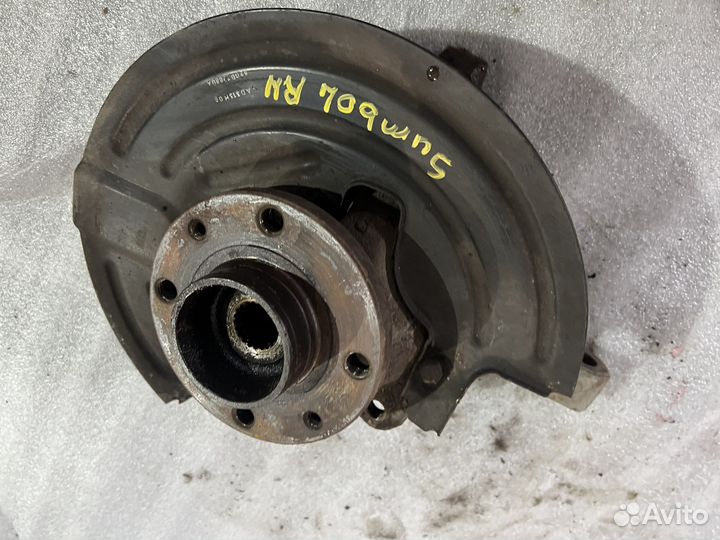 Поворотный кулак на Renault symbol