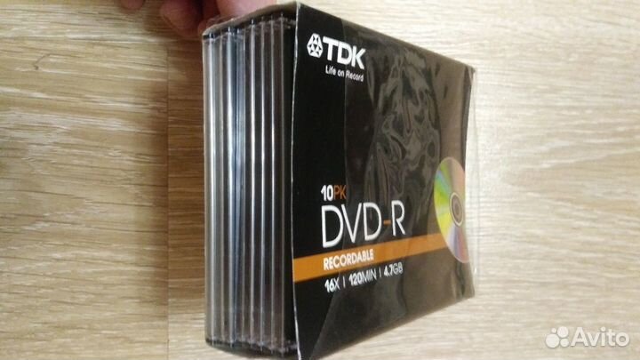 Чистые DVD-R диски TDK