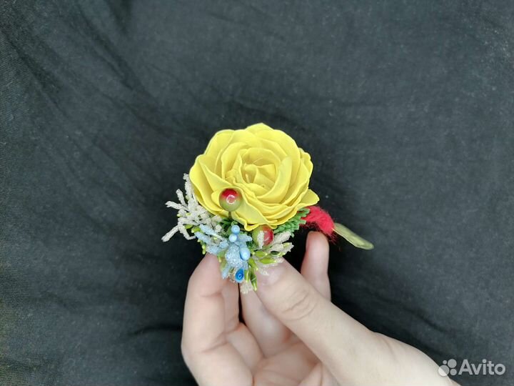 Резинки и заколки из фоамирана