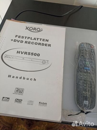 Dvd рекордер пишущий horo HVR 5500