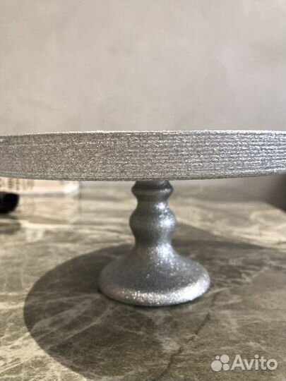 Ваза на ножке стекло