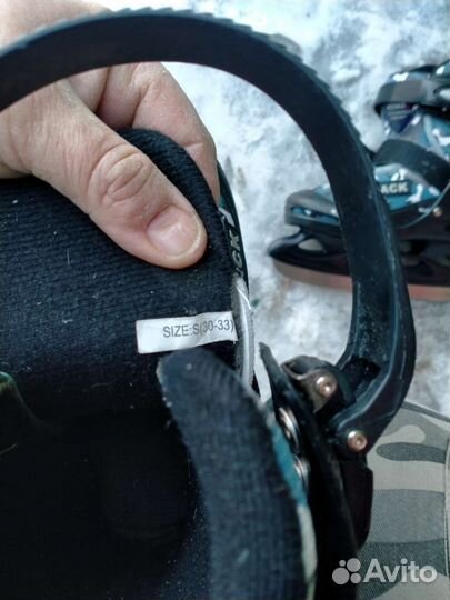 Коньки хоккейные детские 33 размер