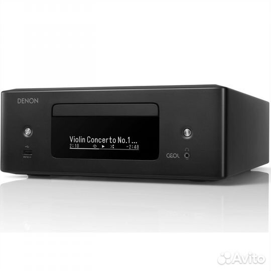 Стереосистема Denon RCD-N12 DAB, Black