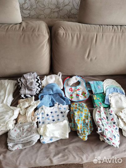 Детские вещи пакетом от 0