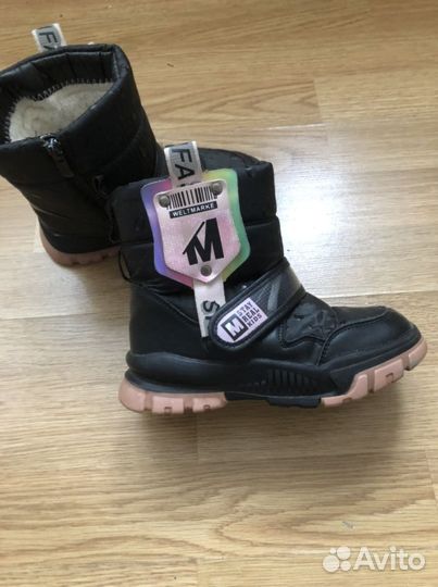 Зимние ботинки для девочки