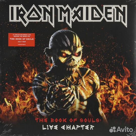 Iron maiden - THE book OF souls live (3 LP, 180 GR
