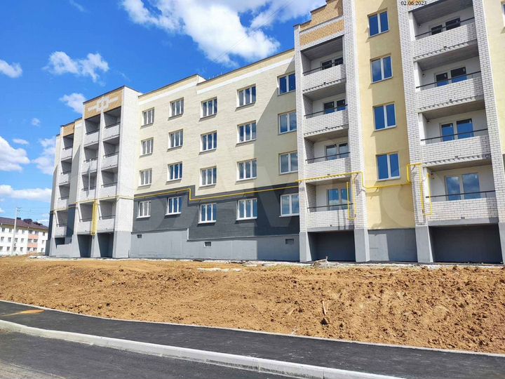 3-к. квартира, 67,2 м², 2/4 эт.