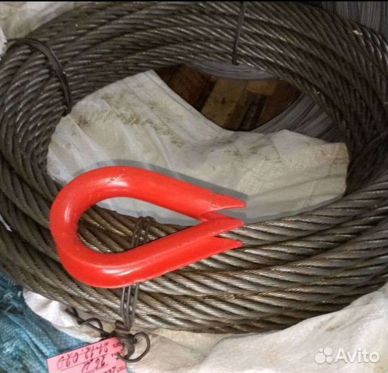 Трос для чекеров, трелевки,манипулятора,крана,тали