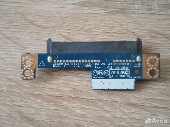 Плата HDD HP 15-bw065ur