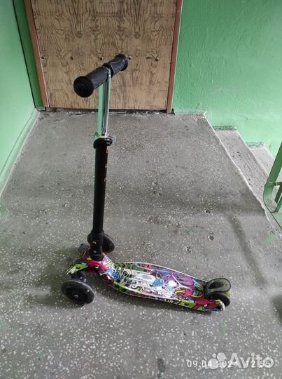 Самокат детский трехколесный