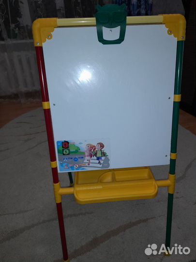 Мольберт детский двухсторонний