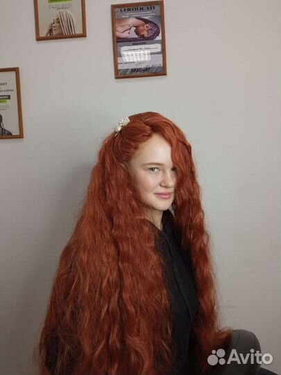 Афрокудри через брейды