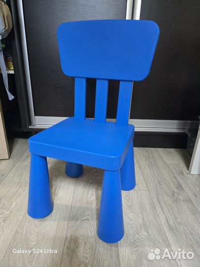 Детский столик и стульчик IKEA маммут