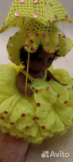 Кукла виниловая Германия Италия времён СССР