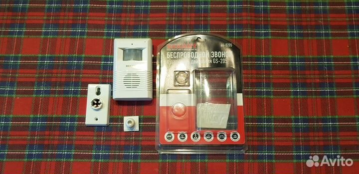 Беспроводный звонок с датчиком движения