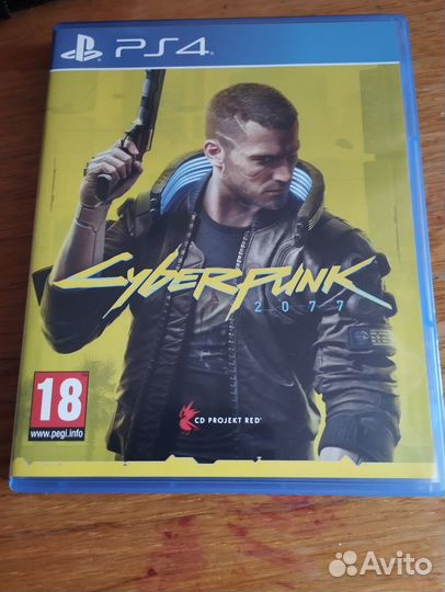 Cyberpunk2077 PS4 новый диск